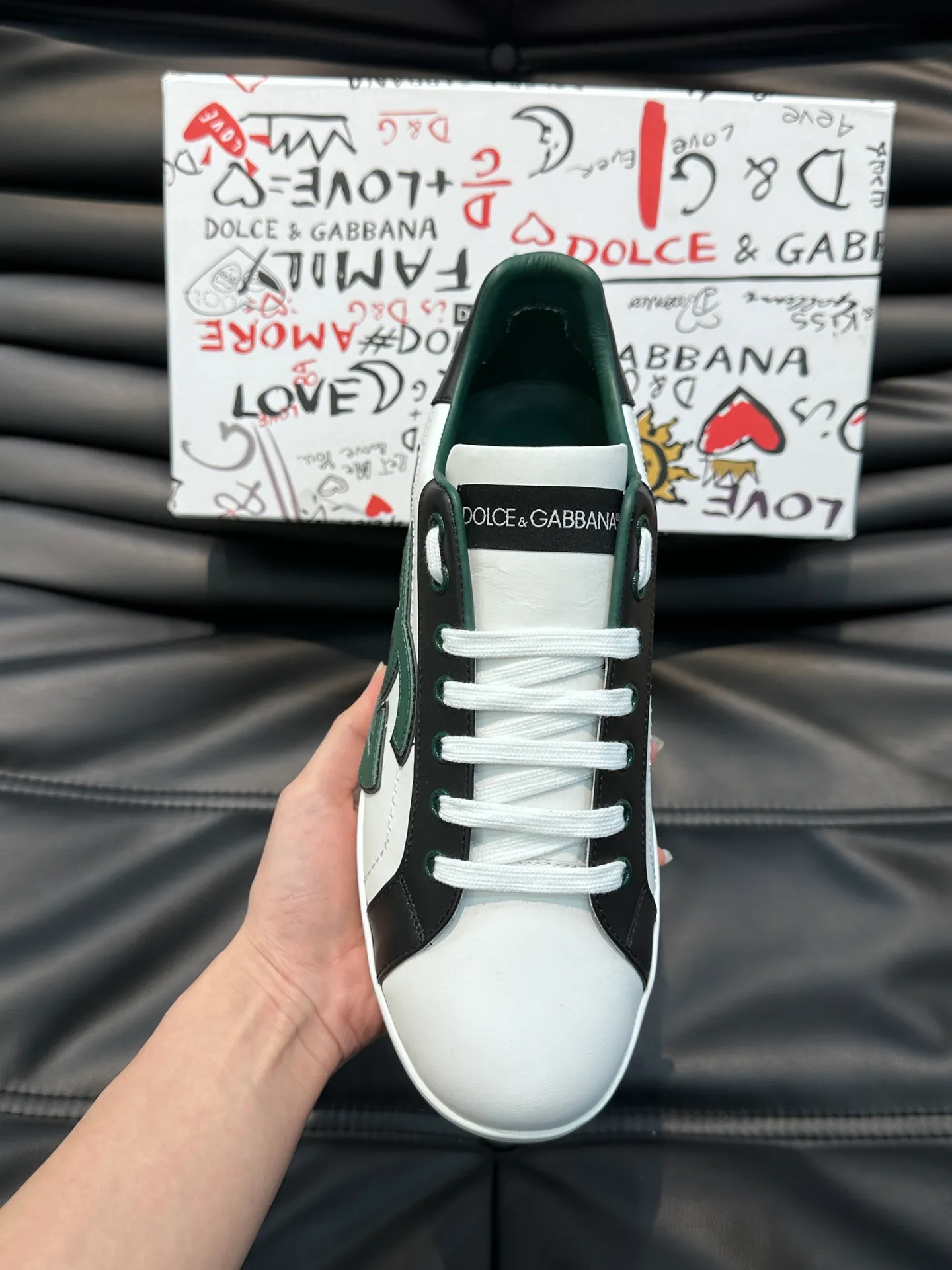 Men's shoes 💰p400 "DG" premium men's casual sports shoes! Imported original cowhide, imported original hardware, exquisite and luxurious, super A level! Compared with the genuine product at the counter, the version is no worse at all! Size:38-45 (46 customized)